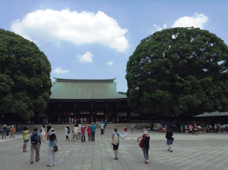 Day2-1富士山行前負重訓練(上)─靖國神社、北の丸公園、明治神宮