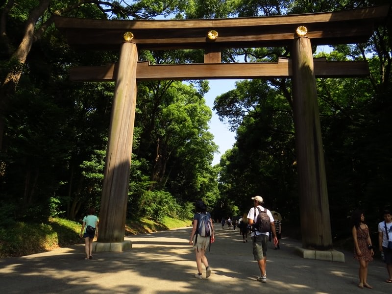Day2-1富士山行前負重訓練(上)─靖國神社、北の丸公園、明治神宮