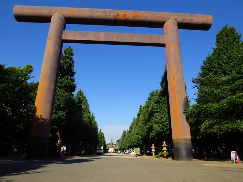 Day2-1富士山行前負重訓練(上)─靖國神社、北の丸公園、明治神宮