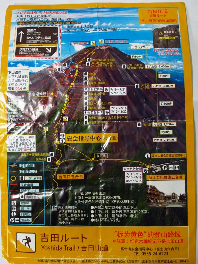 Day4一生一度，單日完登富士山