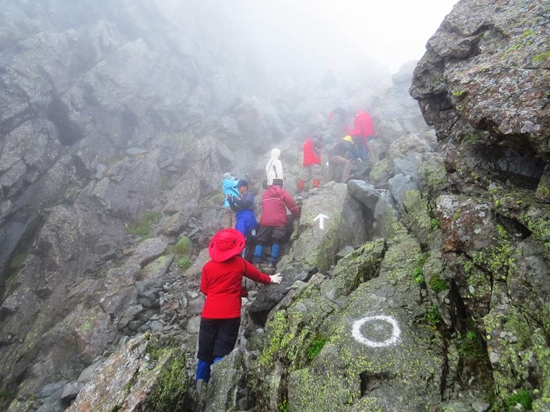 Day6晨踏雪溪攀槍岳 (日本百名山─槍ヶ岳)