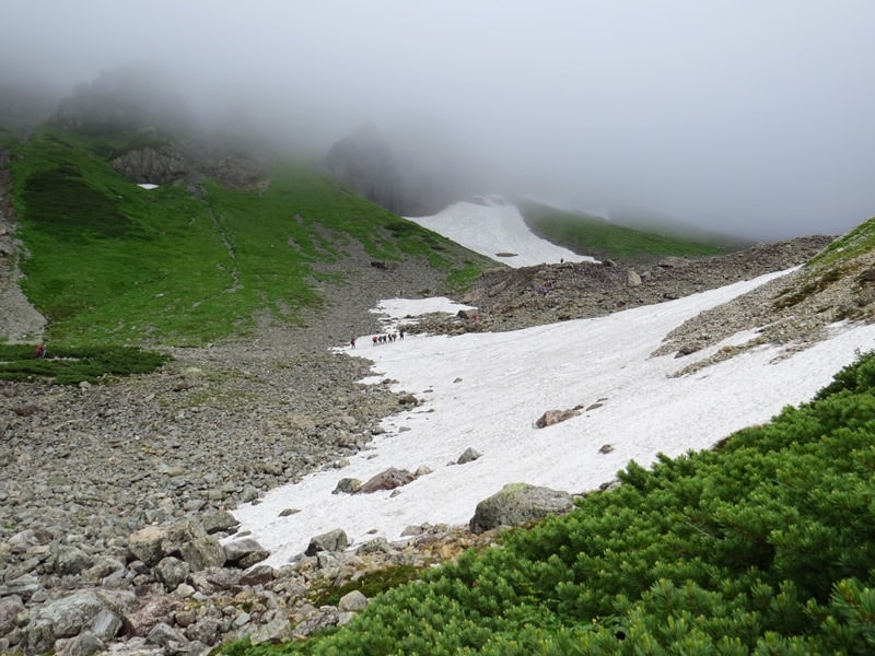 Day6晨踏雪溪攀槍岳 (日本百名山─槍ヶ岳)