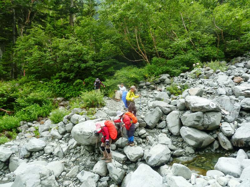 Day6晨踏雪溪攀槍岳 (日本百名山─槍ヶ岳)
