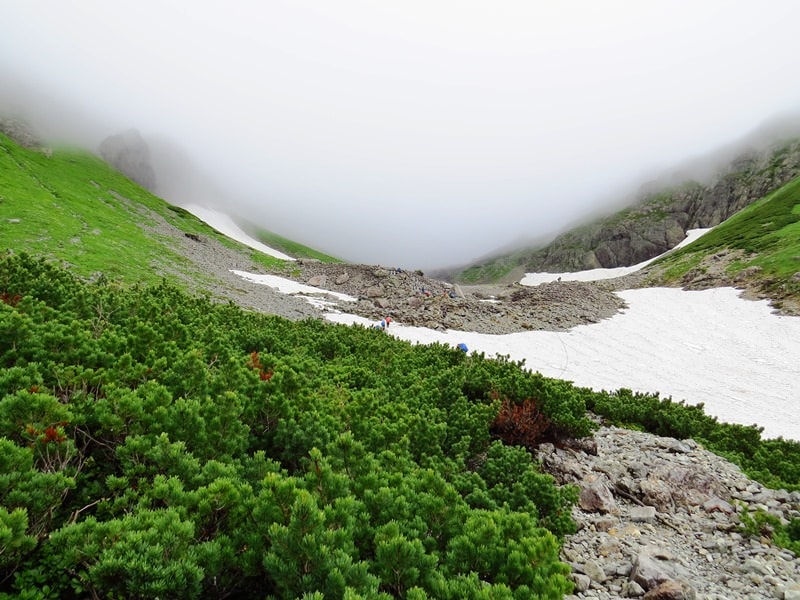Day6晨踏雪溪攀槍岳 (日本百名山─槍ヶ岳)