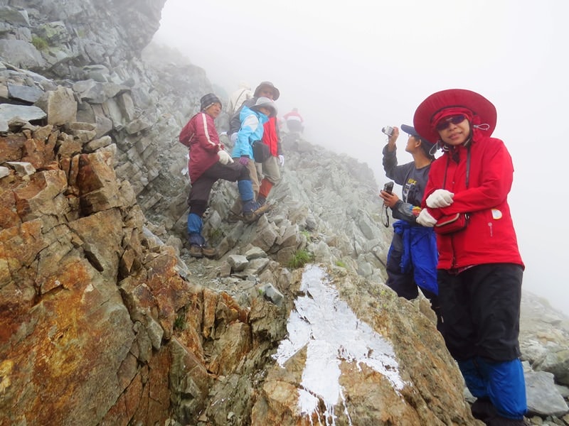 Day6晨踏雪溪攀槍岳 (日本百名山─槍ヶ岳)
