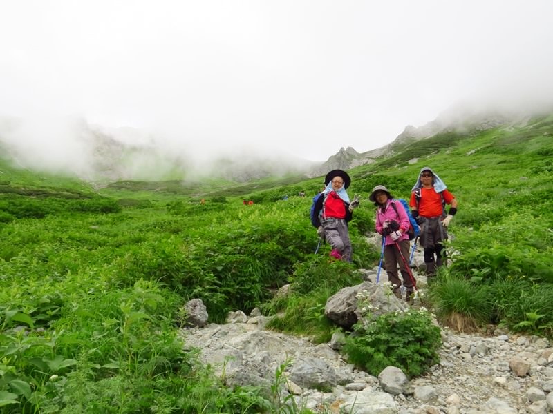 Day6晨踏雪溪攀槍岳 (日本百名山─槍ヶ岳)