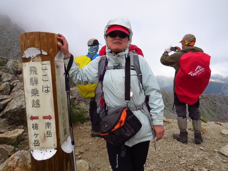 Day6晨踏雪溪攀槍岳 (日本百名山─槍ヶ岳)