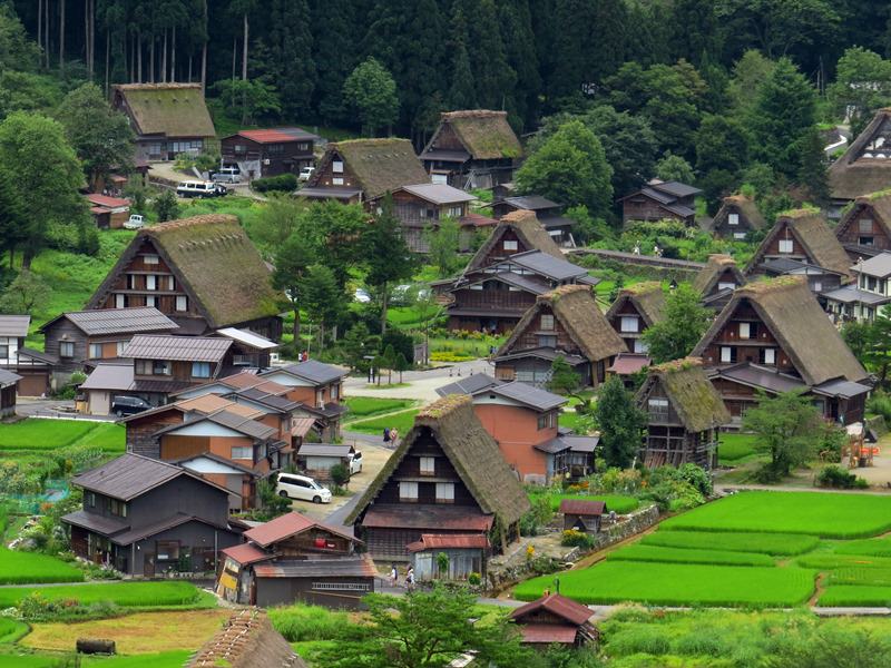 Day7-1遺世獨立的合掌村─白川鄉荻町