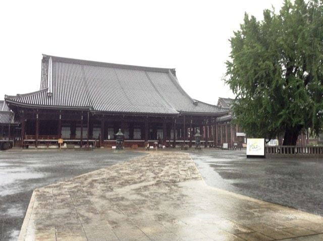 Day8京都嵐山雨中行─西本願寺、松枝料理店、天龍寺