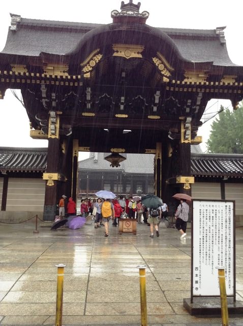 Day8京都嵐山雨中行─西本願寺、松枝料理店、天龍寺