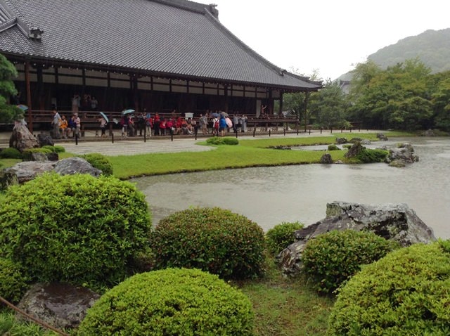 Day8京都嵐山雨中行─西本願寺、松枝料理店、天龍寺