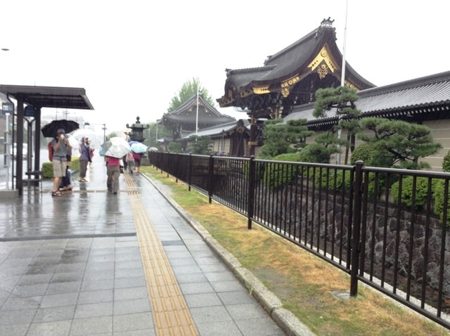 Day8京都嵐山雨中行─西本願寺、松枝料理店、天龍寺