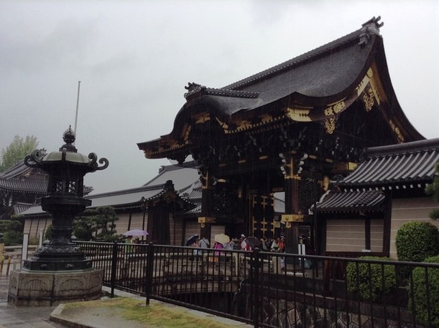 Day8京都嵐山雨中行─西本願寺、松枝料理店、天龍寺