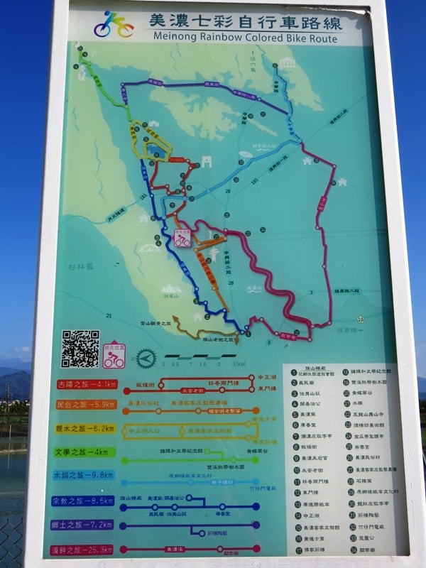 【高雄】旗靈大縱走、美濃中正湖、美光粄條